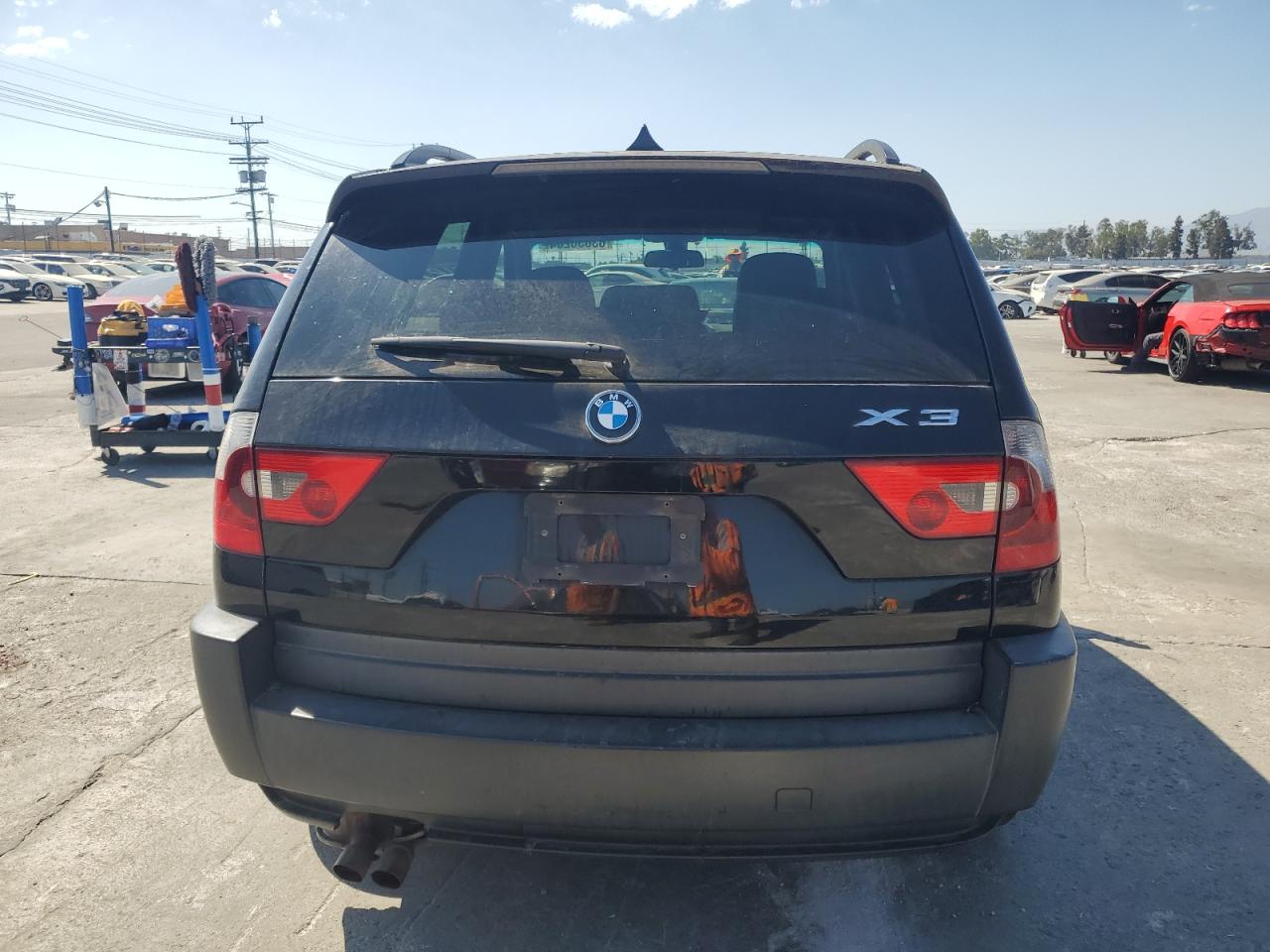 2005 BMW X3 3.0I VIN: WBXPA934X5WD09712 Lot: 63636204