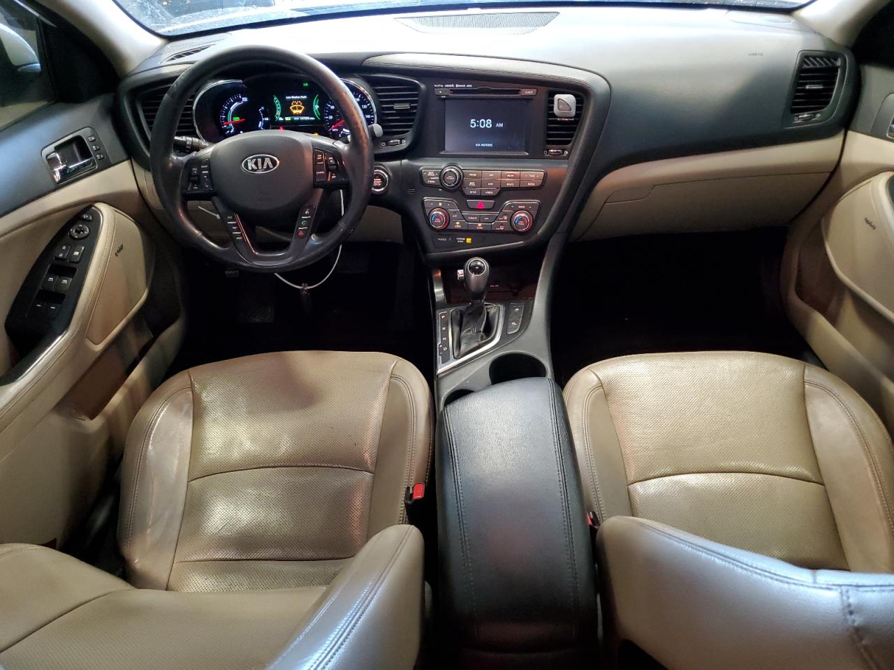 2013 Kia Optima Hybrid VIN: KNAGM4AD1D5042596 Lot: 61322684