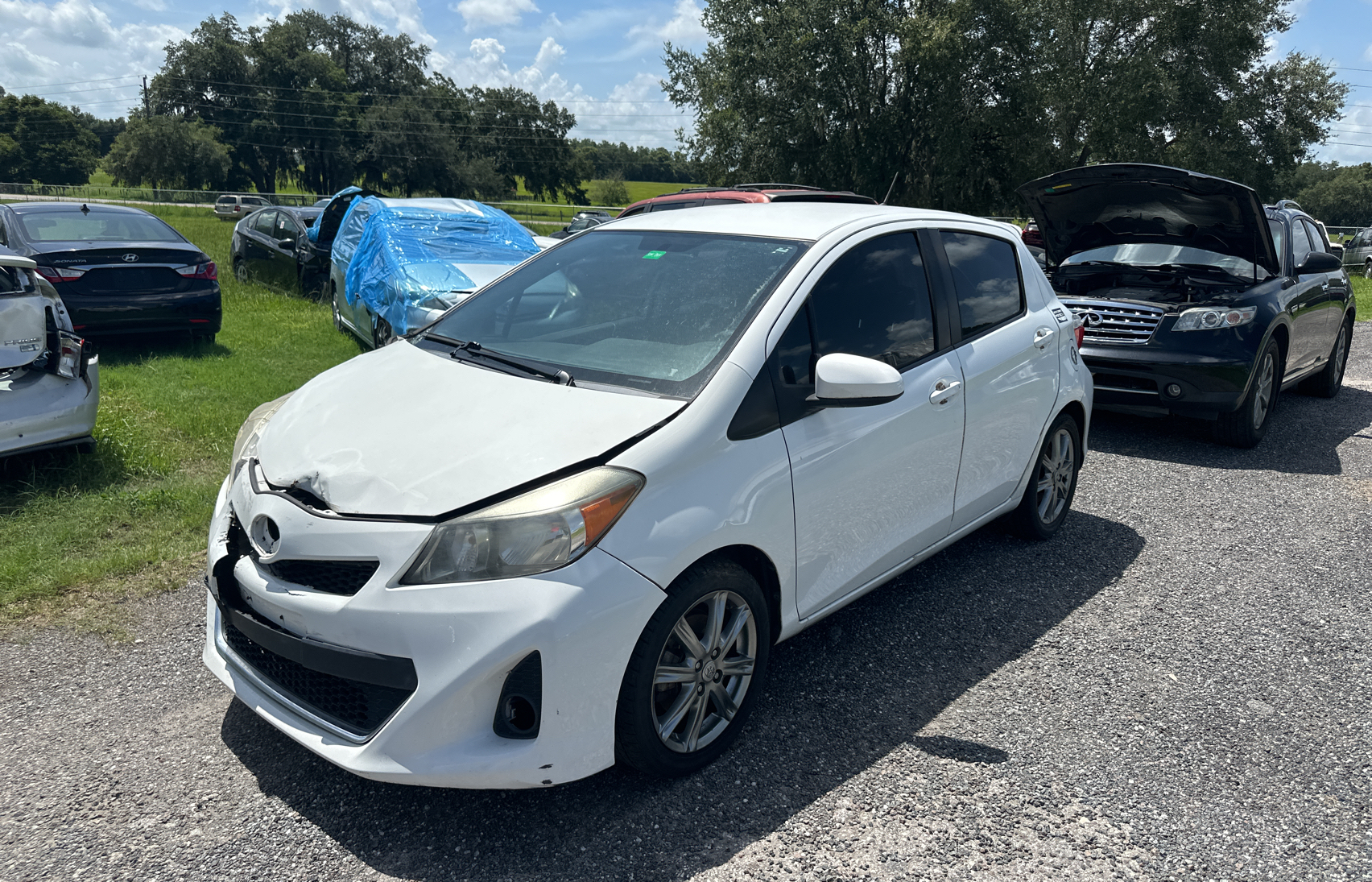 2012 Toyota Yaris vin: JTDKTUD36CD523080