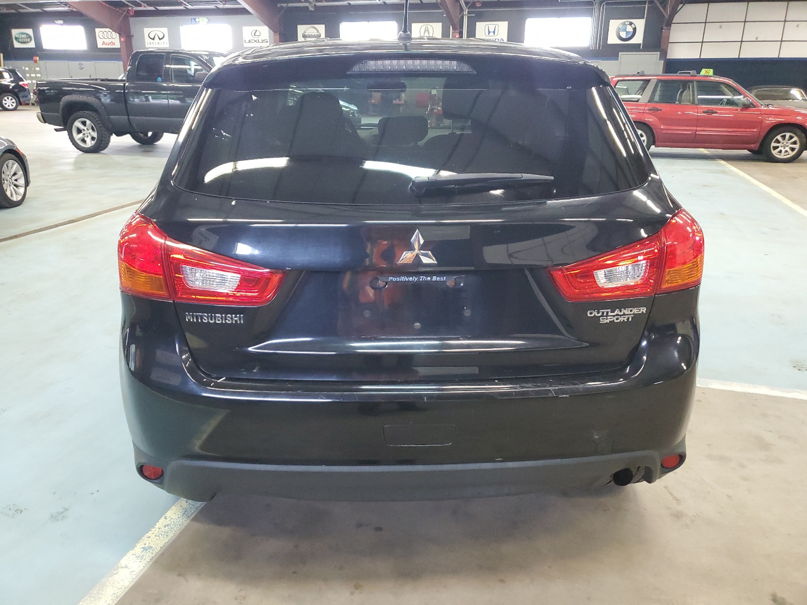 2015 Mitsubishi Outlander Sport Es vin: 4A4AR3AU3FE048660