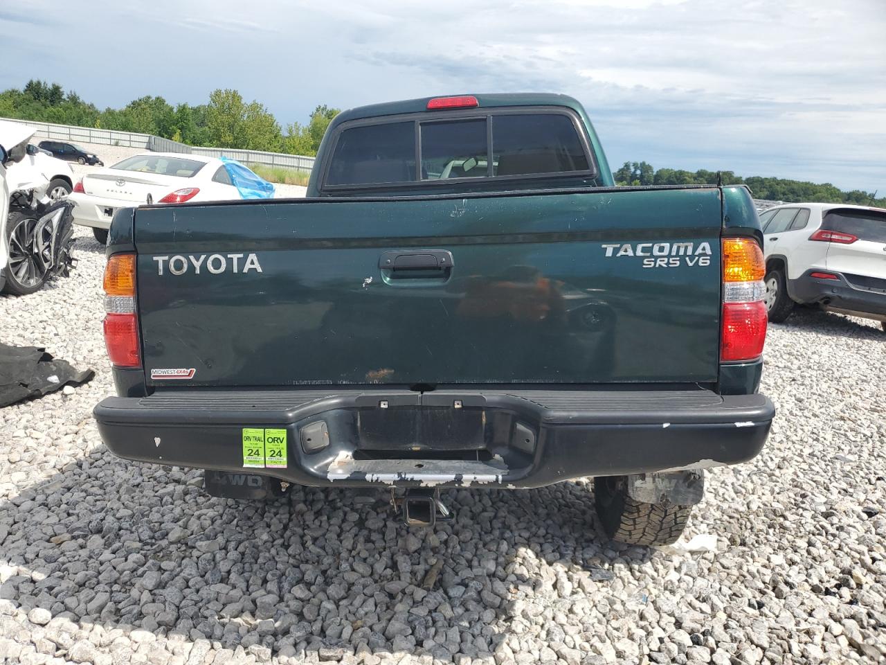 2003 Toyota Tacoma Double Cab VIN: 5TEHN72N93Z196773 Lot: 61120944