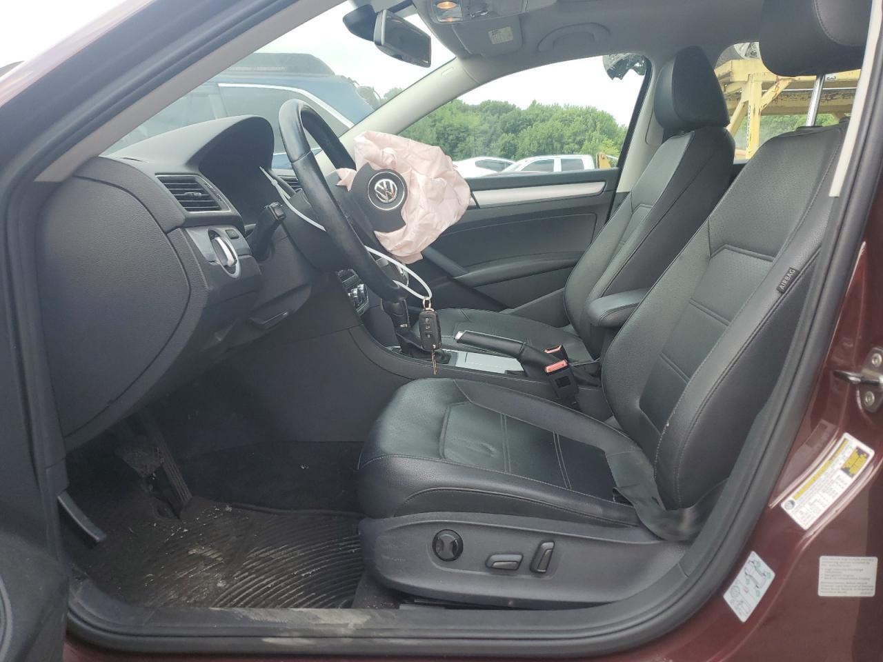 2012 Volkswagen Passat Se VIN: 1VWBP7A30CC020383 Lot: 64430954