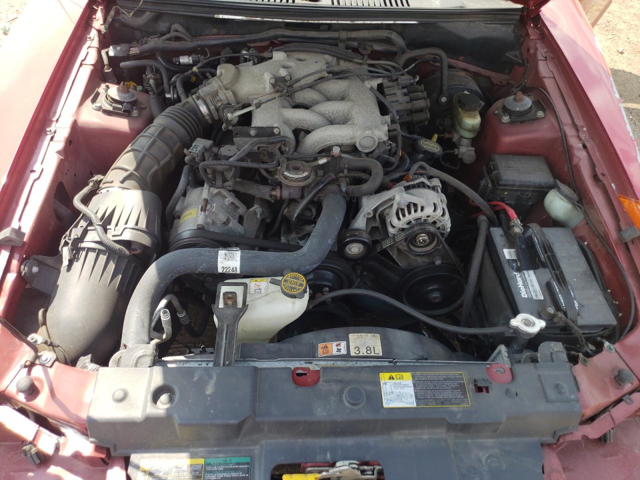 2002 Ford Mustang VIN: 1FAFP44462F216547 Lot: 62289494