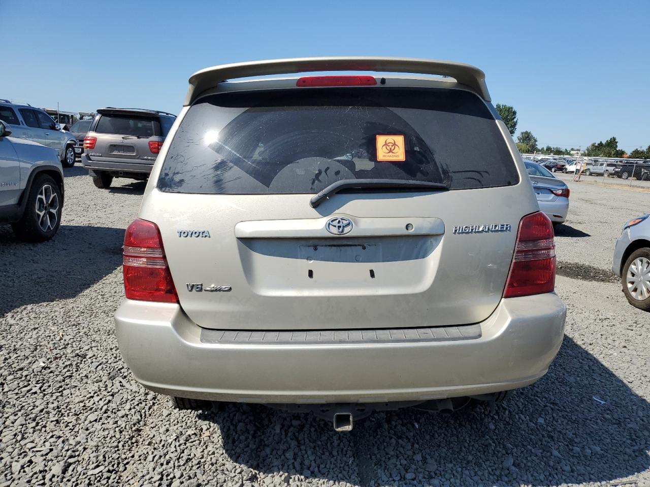 2003 Toyota Highlander Limited VIN: JTEHF21A730112752 Lot: 61974474