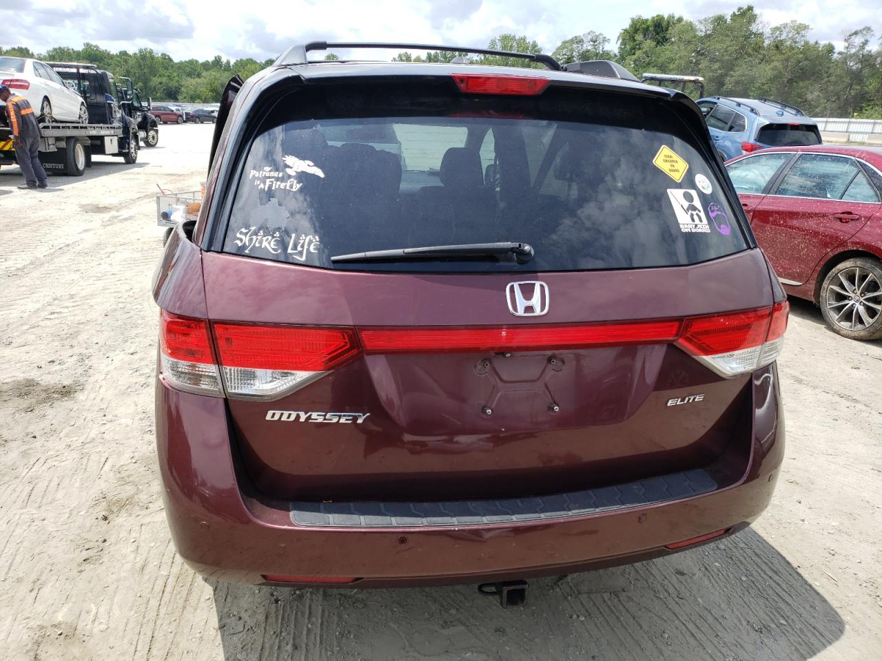 2017 Honda Odyssey Touring VIN: 5FNRL5H92HB004482 Lot: 64402154