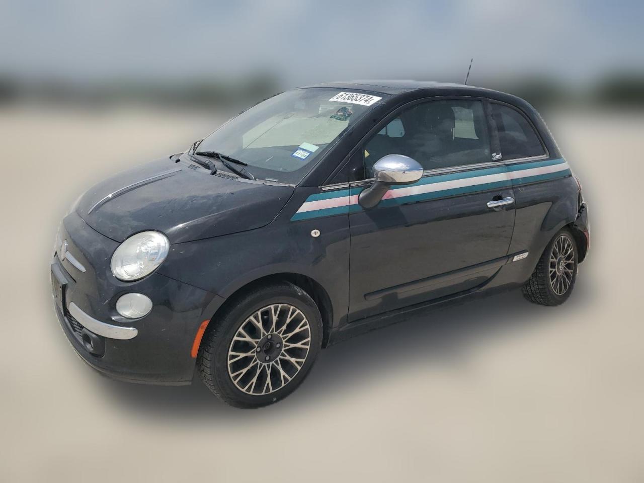 2012 Fiat 500 Lounge VIN: 3C3CFFCR6CT306317 Lot: 61365374