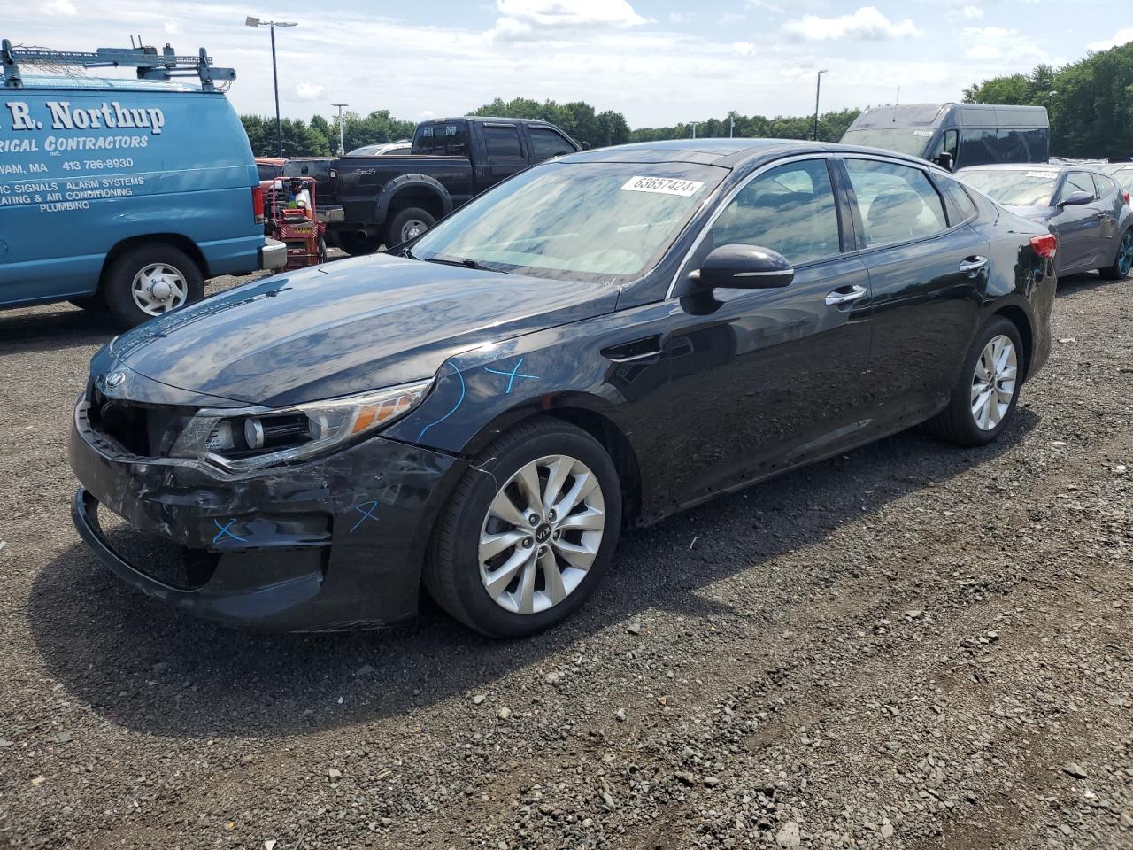 5XGU4L38GG010705 2016 Kia Optima Ex