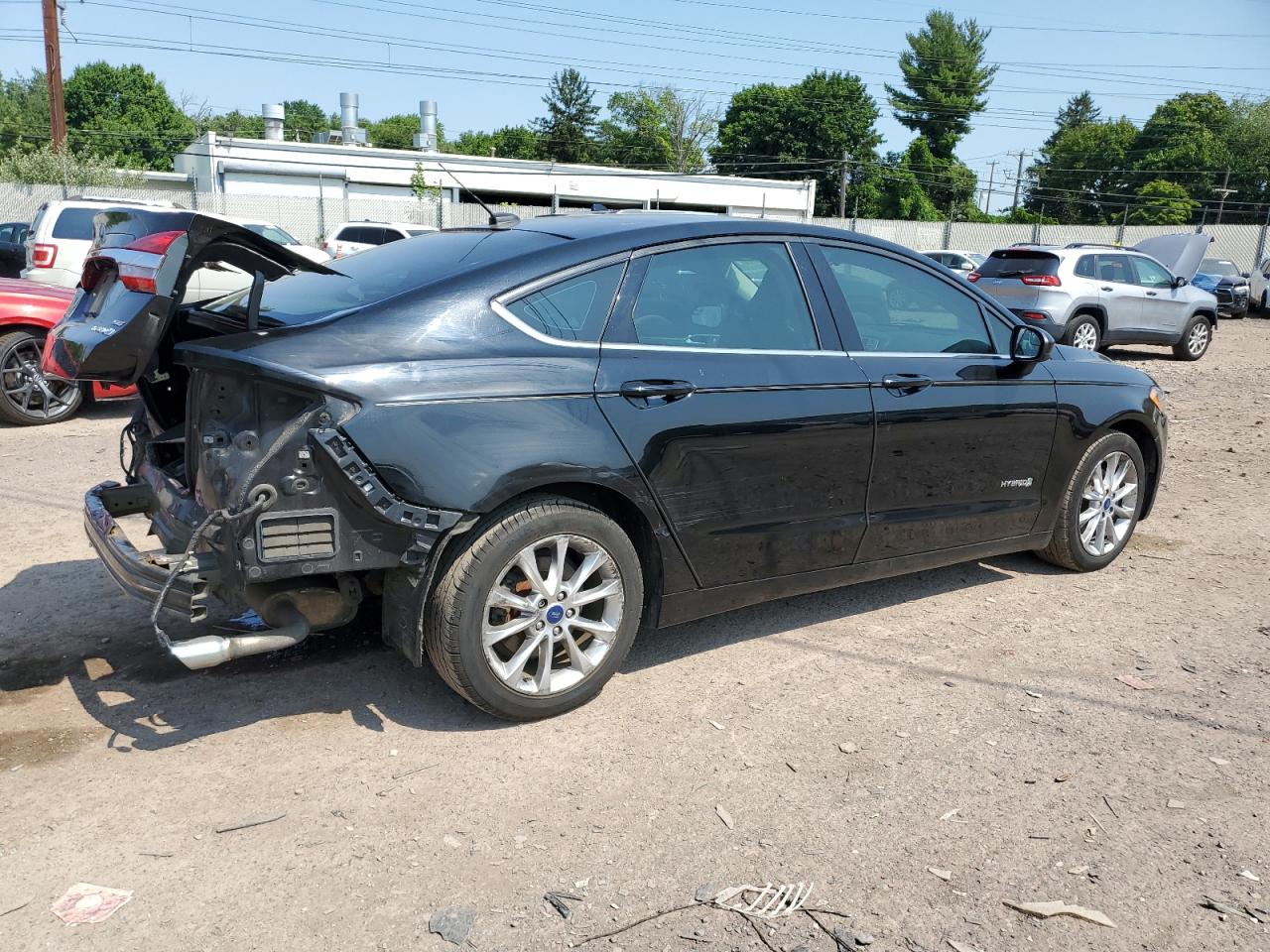 3FA6P0LU4HR285792 2017 Ford Fusion Se Hybrid