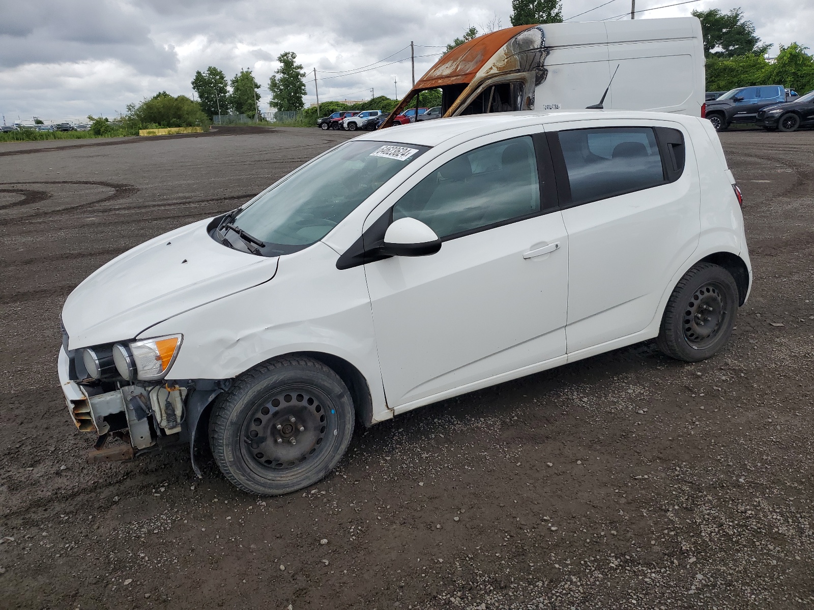 2012 Chevrolet Sonic Ls vin: 1G1JA6EH8C4120444