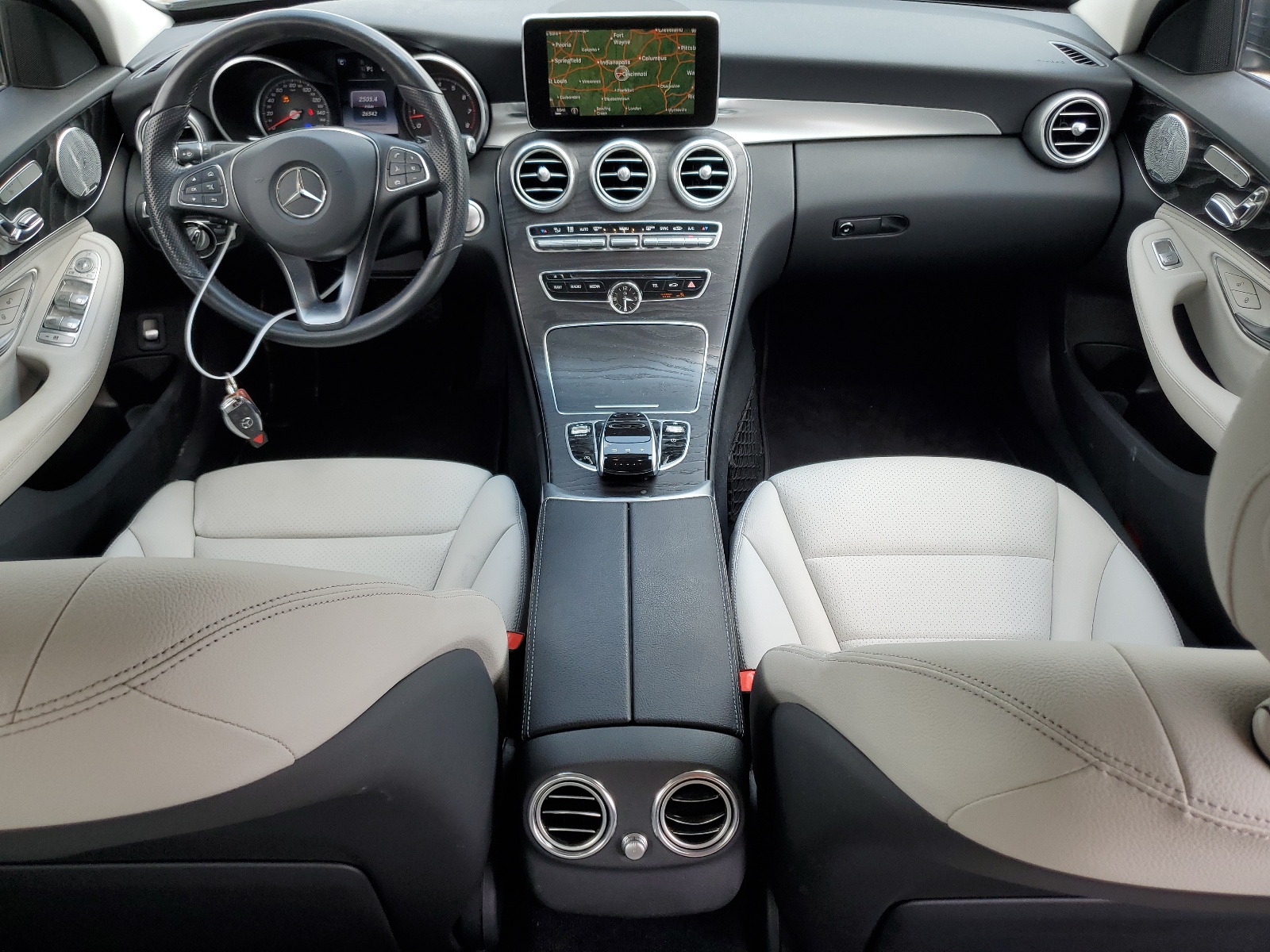 55SWF4KB2GU134405 2016 Mercedes-Benz C 300 4Matic