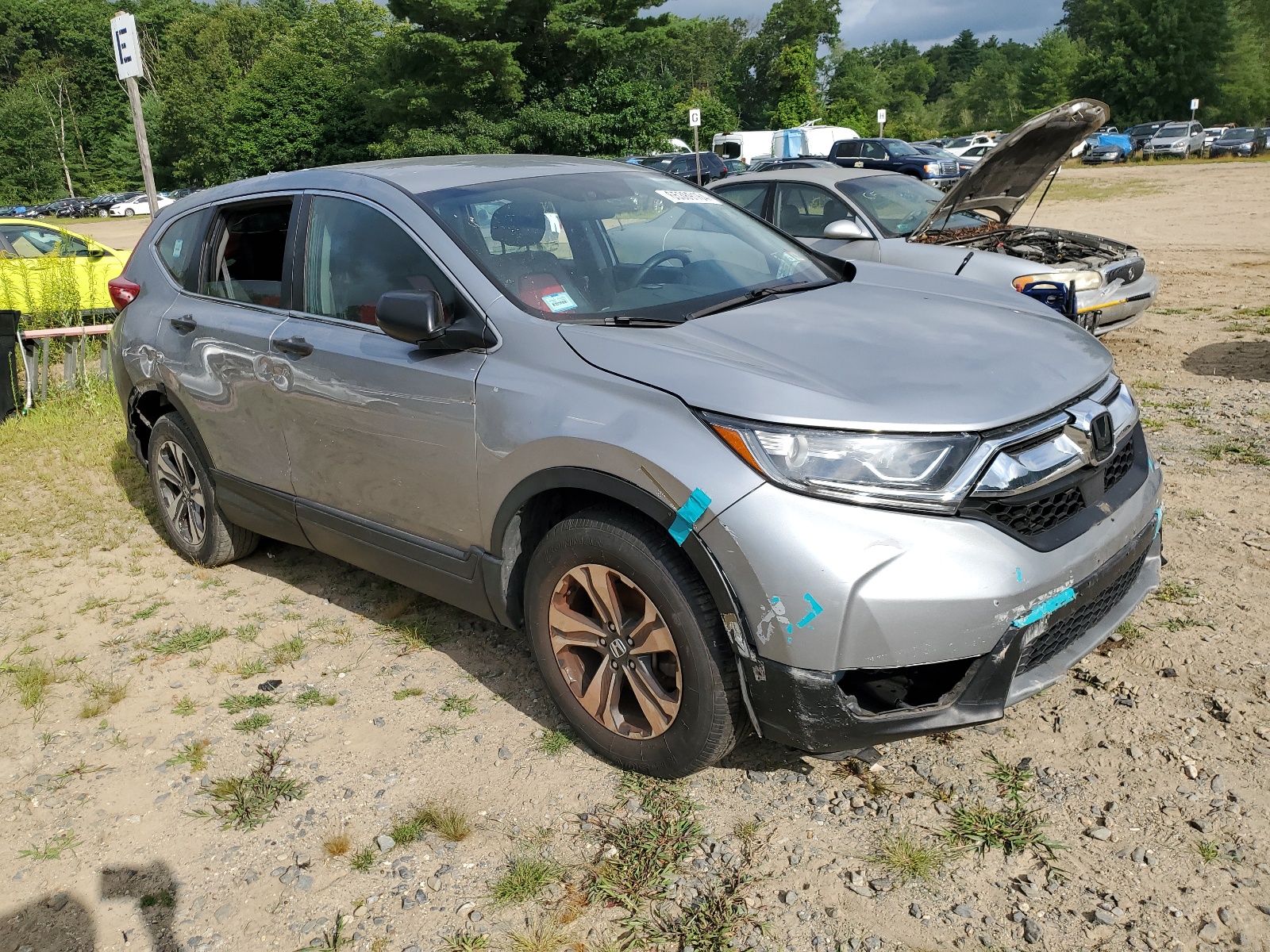 2019 Honda Cr-V Lx vin: 2HKRW6H37KH205909