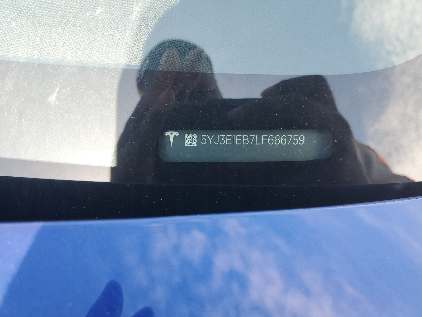 5YJ3E1EB7LF666759 2020 Tesla Model 3