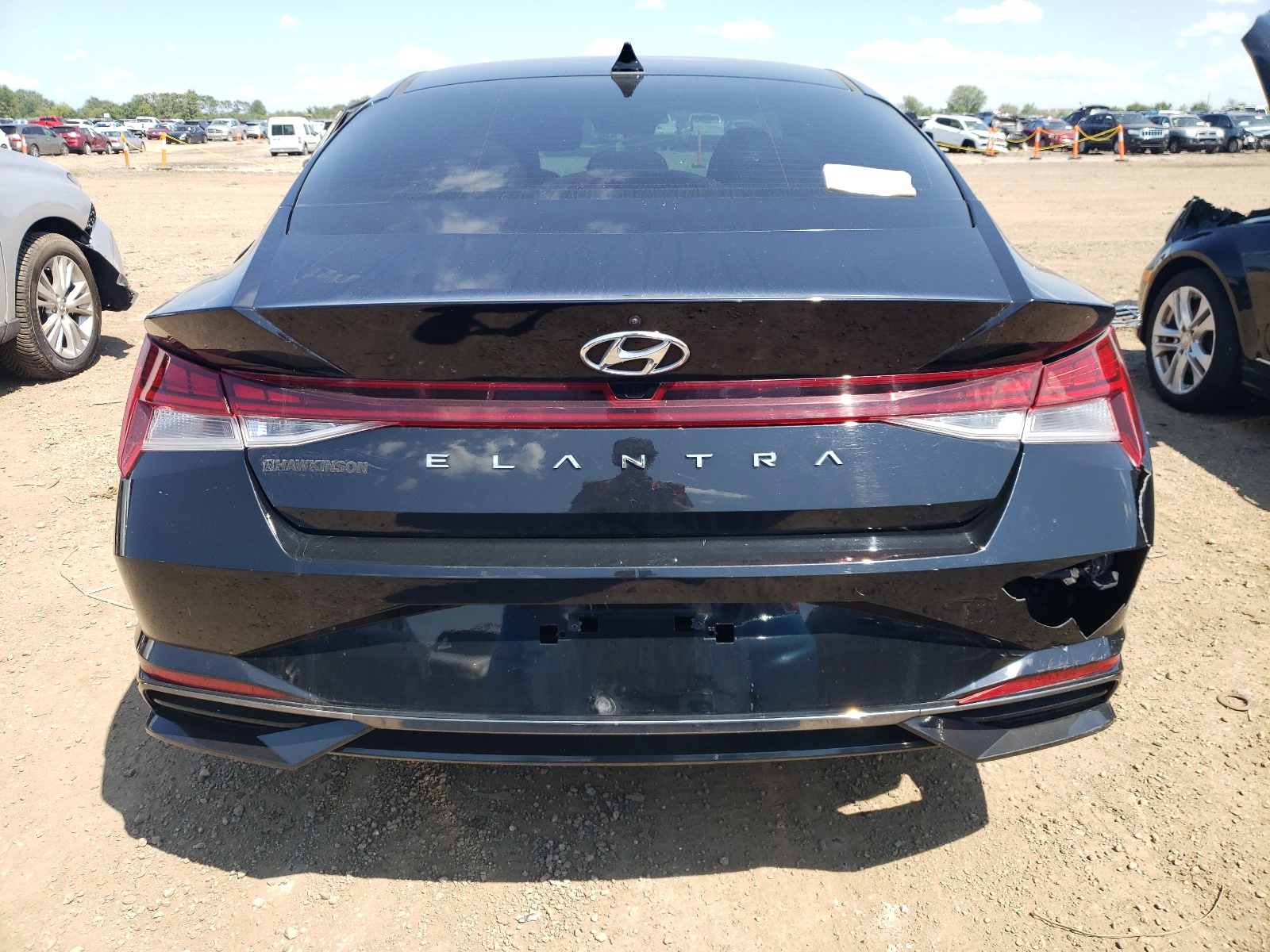 2021 Hyundai Elantra Sel vin: KMHLN4AG1MU090593