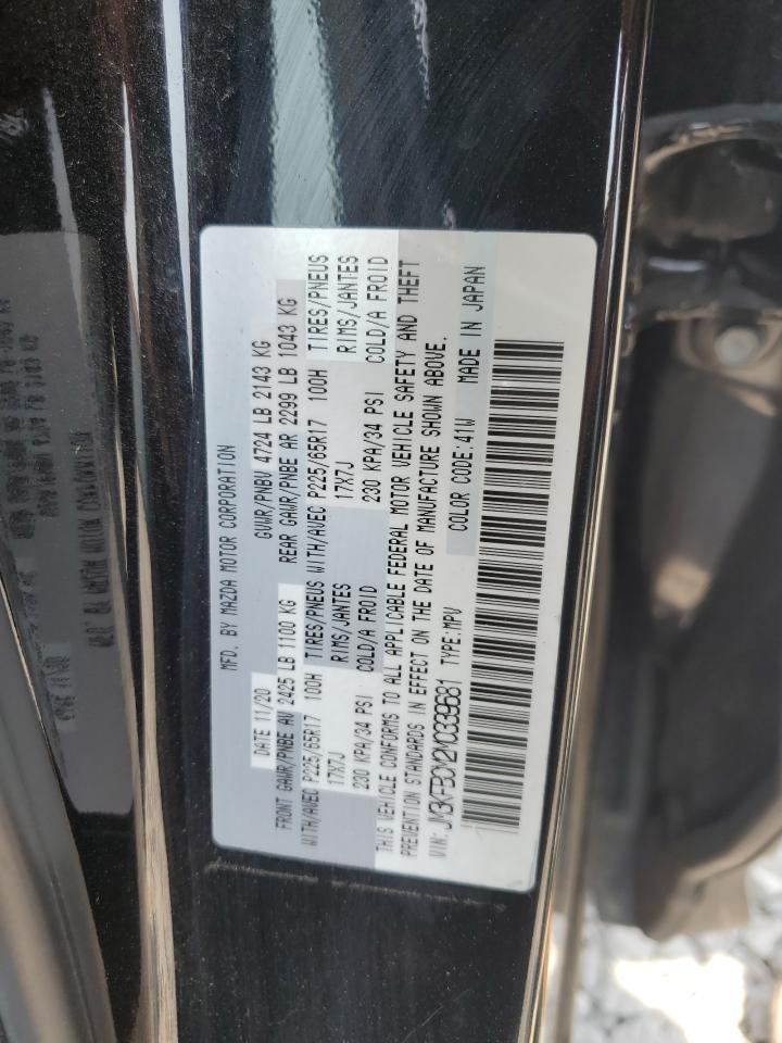 2021 Mazda Cx-5 Touring VIN: JM3KFBCM2M0339681 Lot: 64732884