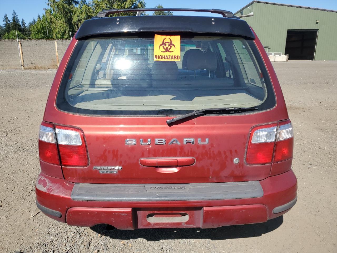2001 Subaru Forester S VIN: JF1SF65661H733850 Lot: 63900854