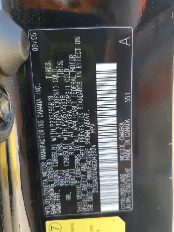 2006 Lexus Rx 330 VIN: 2T2GA31U46C042924 Lot: 61860364