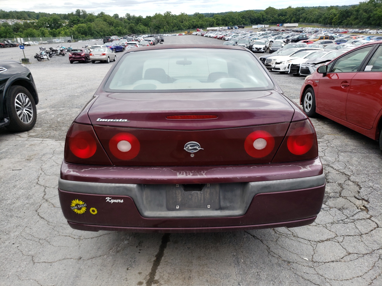 2G1WF52E439183842 2003 Chevrolet Impala