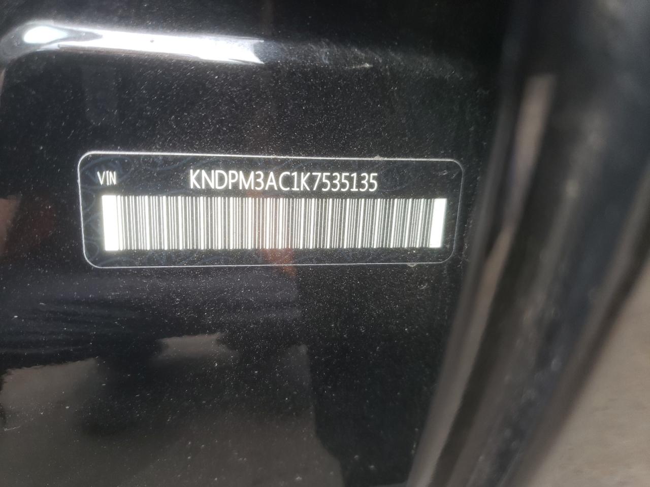 KNDPM3AC1K7535135 2019 Kia Sportage Lx