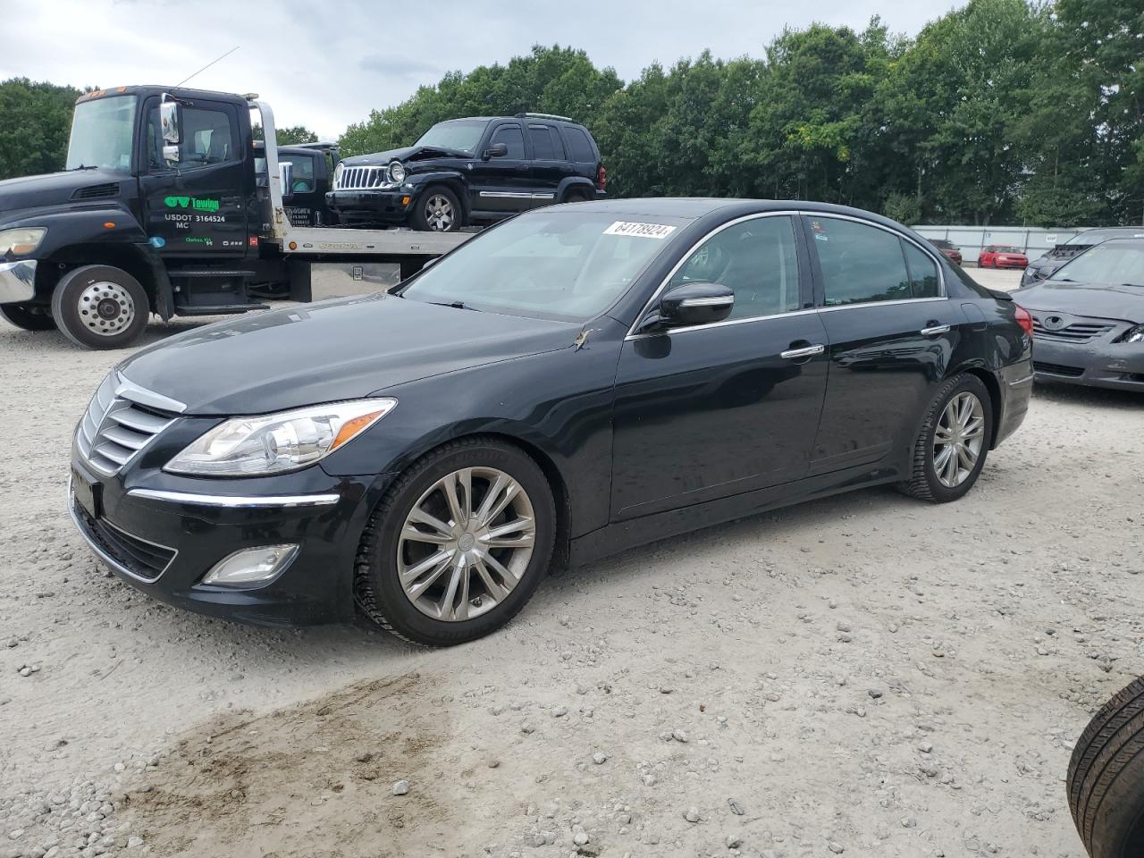 2012 Hyundai Genesis 3.8L VIN: KMHGC4DDXCU168554 Lot: 64178924