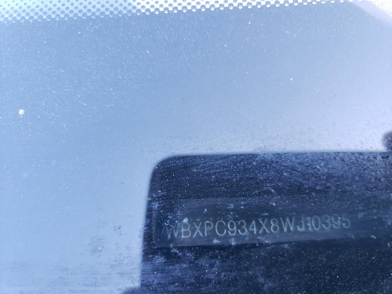2008 BMW X3 3.0Si VIN: WBXPC934X8WJ10395 Lot: 60954494