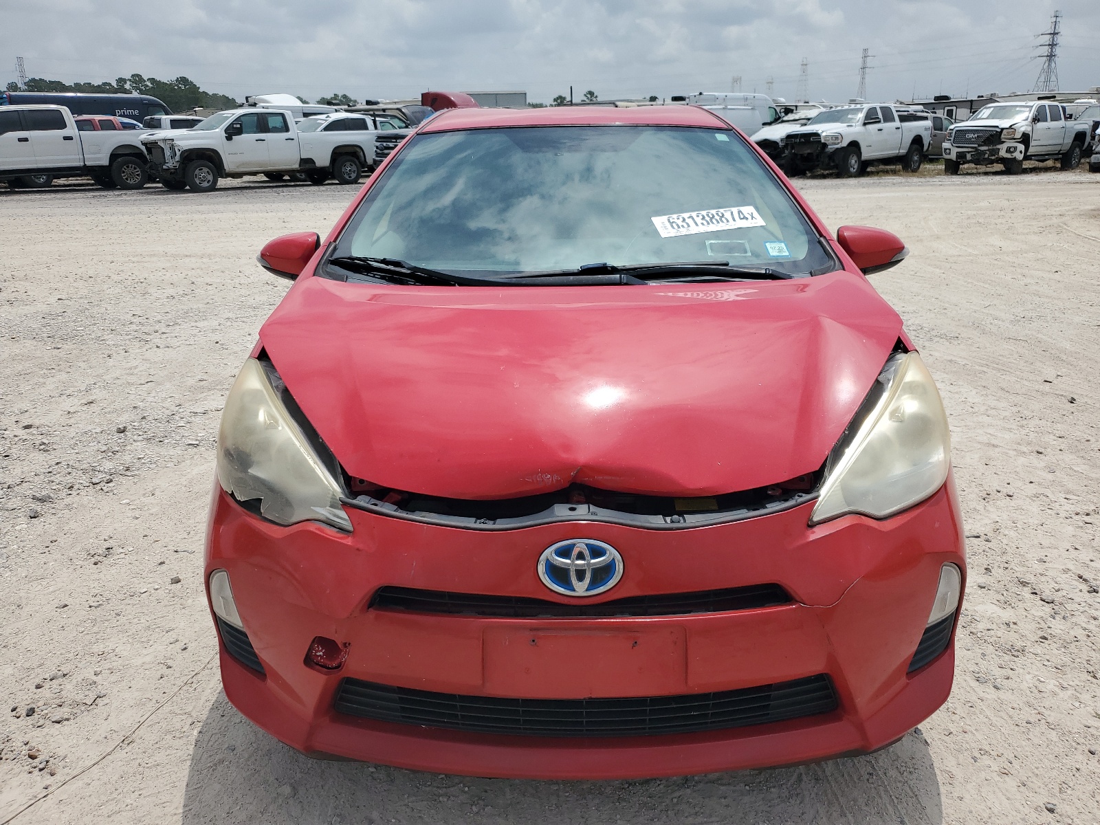 2013 Toyota Prius C vin: JTDKDTB32D1550449