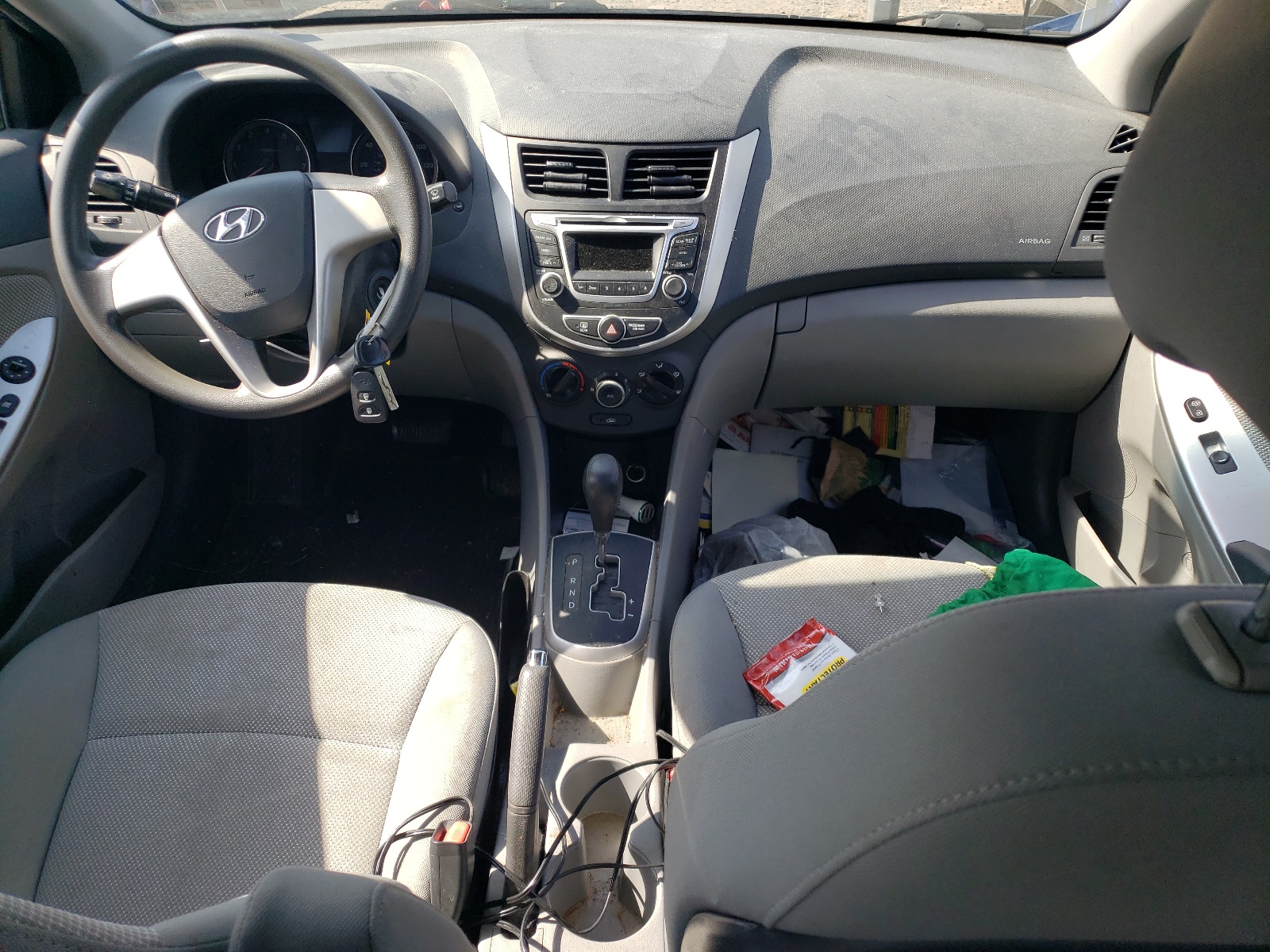 KMHCT4AE2EU703486 2014 Hyundai Accent Gls