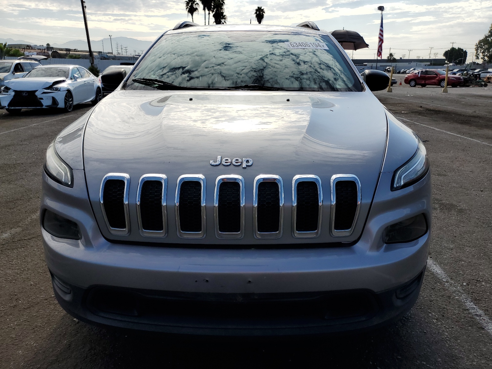 2016 Jeep Cherokee Sport vin: 1C4PJLAB3GW274622