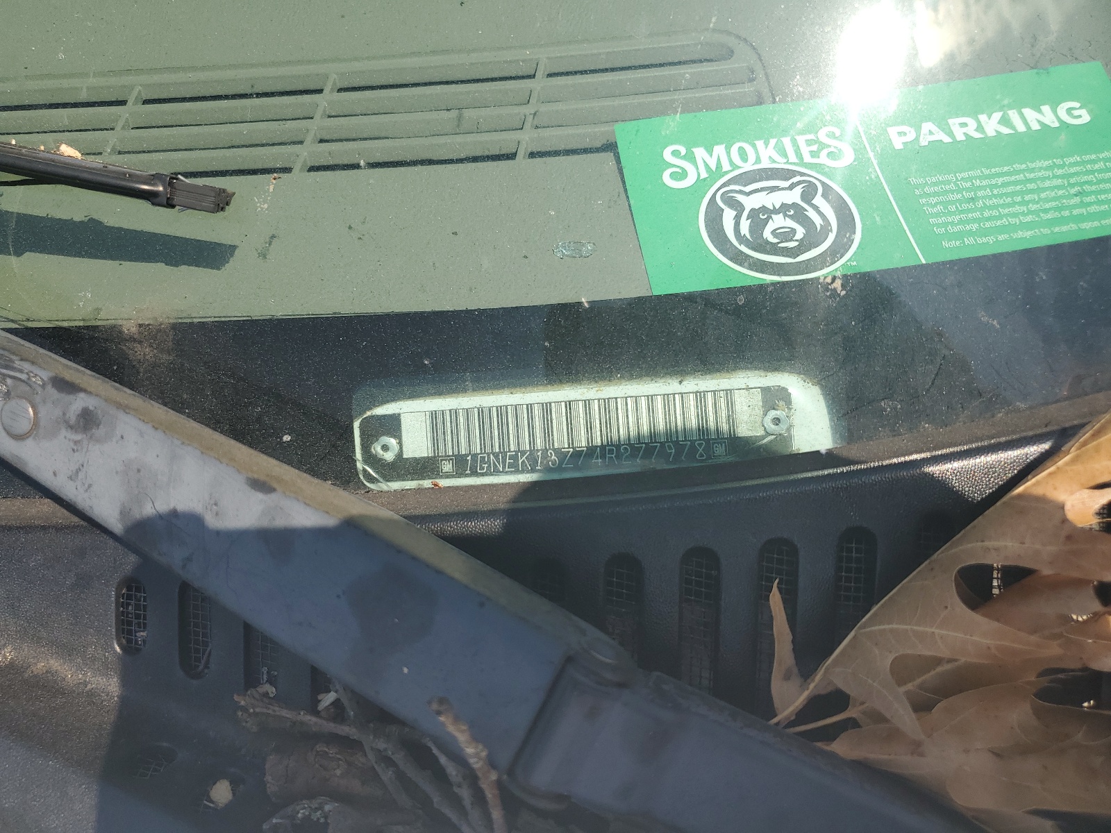 1GNEK13Z74R277978 2004 Chevrolet Tahoe K1500