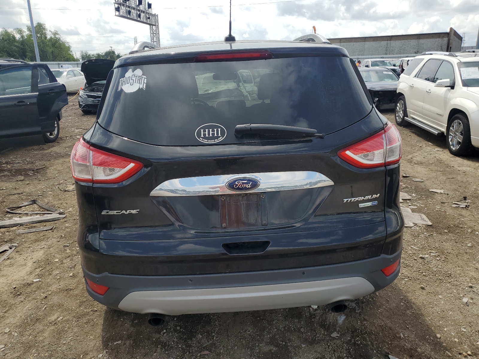 2014 Ford Escape Titanium vin: 1FMCU9J9XEUB59252