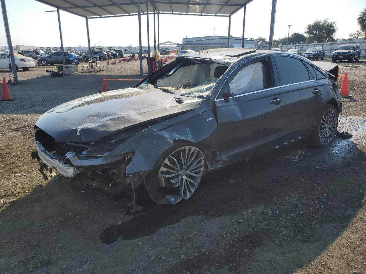 2016 Audi A6 Premium Plus VIN: WAUGFAFC5GN097226 Lot: 62326284