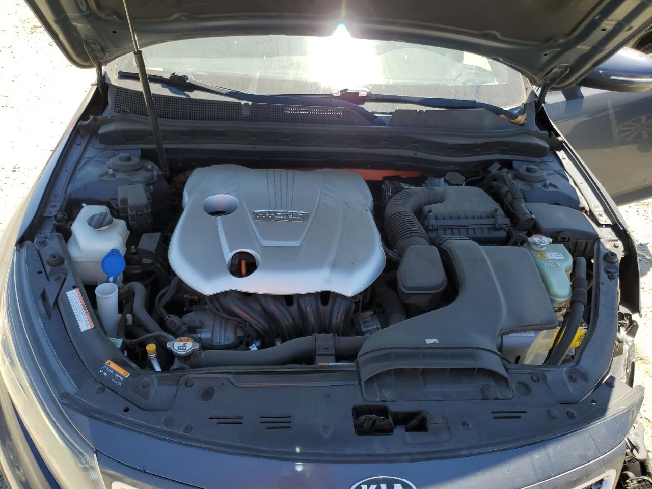 2014 Kia Optima Hybrid VIN: KNAGN4AD0E5063180 Lot: 62961724