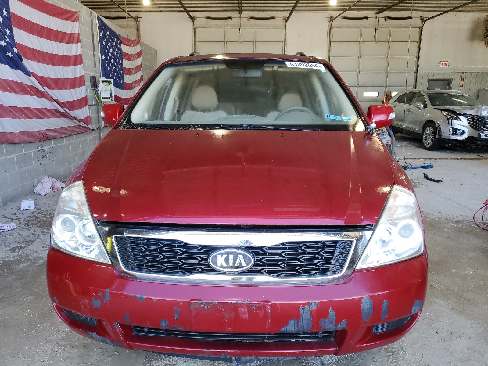 2012 Kia Sedona Lx vin: KNDMG4C73C6472742