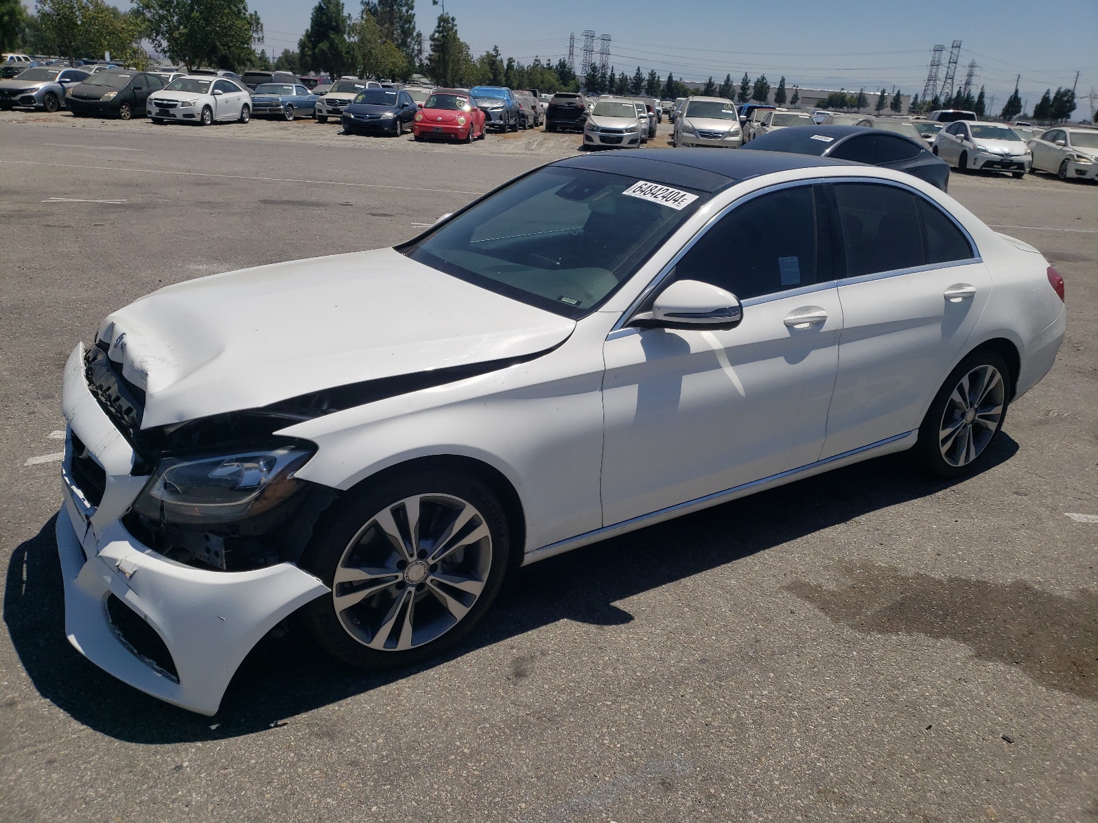 55SWF4JB6GU142833 2016 Mercedes-Benz C 300