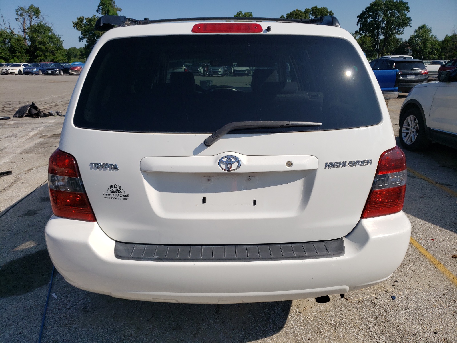 JTEGD21A140090766 2004 Toyota Highlander