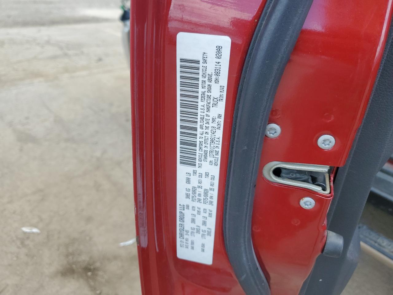 2010 Dodge Ram 1500 VIN: 1D7RV1CT9AS114210 Lot: 63859004