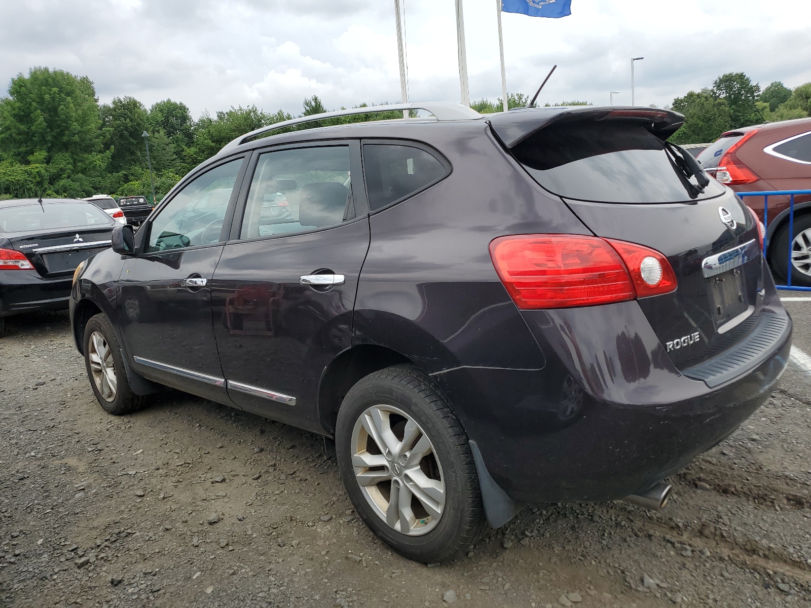 2012 Nissan Rogue S vin: JN8AS5MV3CW373038