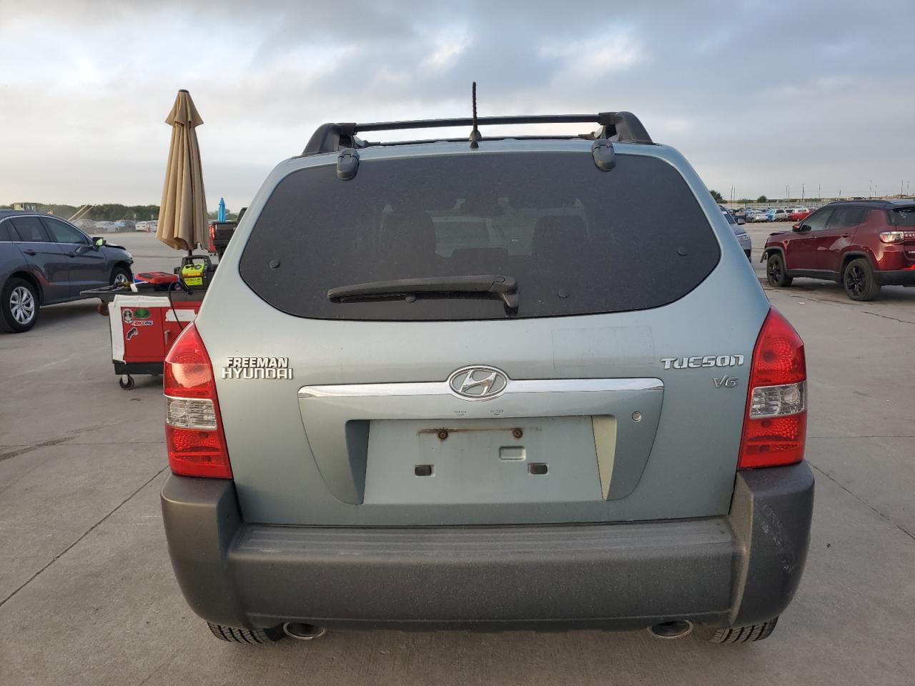 2007 Hyundai Tucson Se VIN: KM8JN12D37U637734 Lot: 63727624