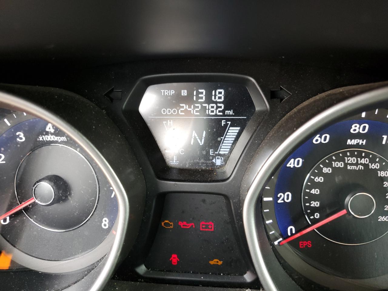 2012 Hyundai Elantra Gls VIN: 5NPDH4AE7CH104391 Lot: 64363274