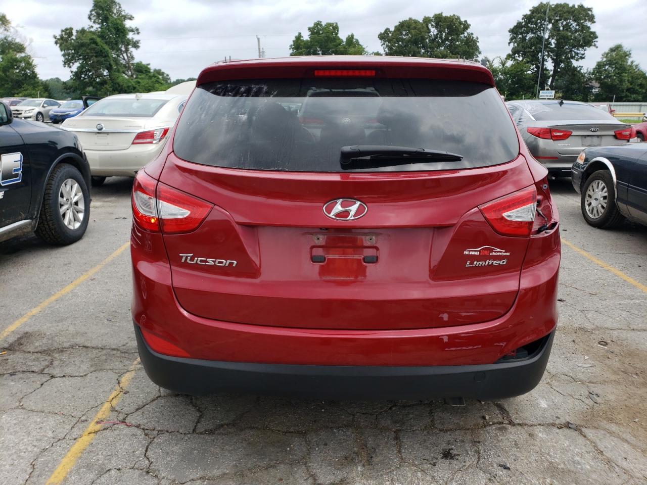 2015 Hyundai Tucson Limited VIN: KM8JU3AG9FU069630 Lot: 61244434