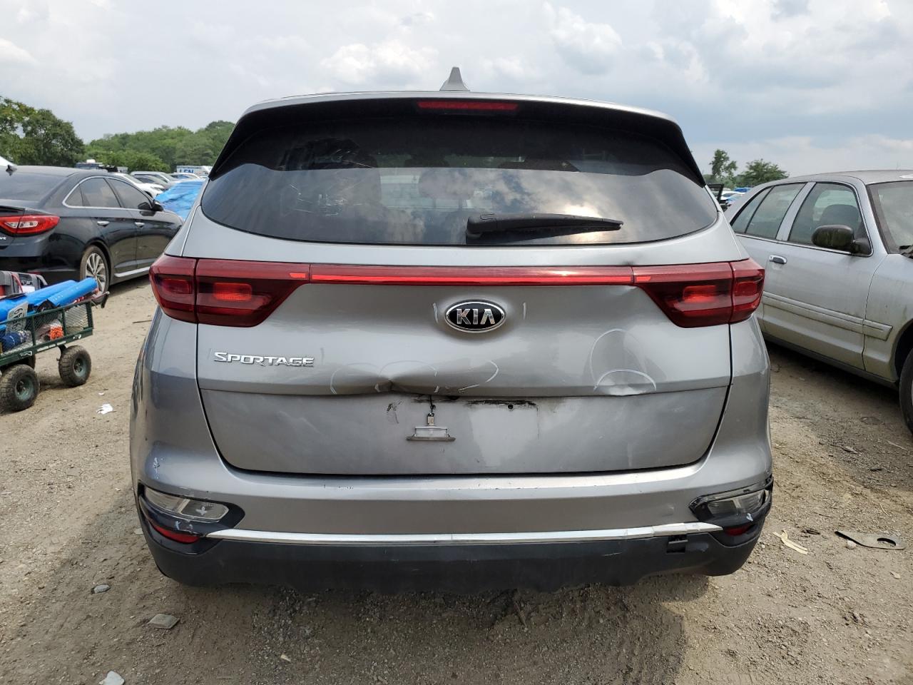 2021 Kia Sportage Lx VIN: KNDPMCAC4M7918215 Lot: 64664274