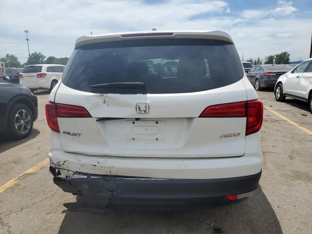 2018 Honda Pilot Ex VIN: 5FNYF6H31JB028184 Lot: 61664574