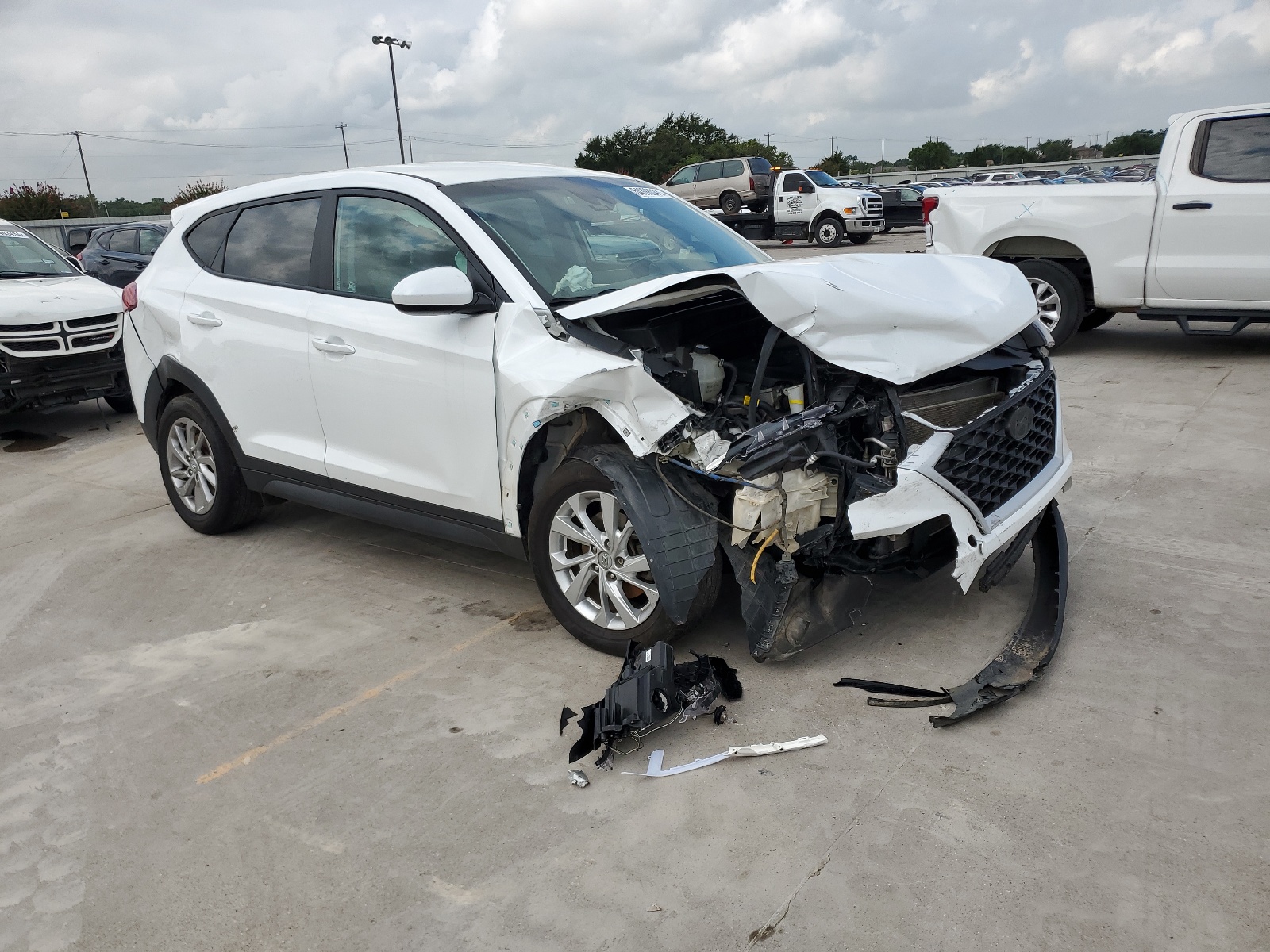 2021 Hyundai Tucson Se vin: KM8J23A44MU337928