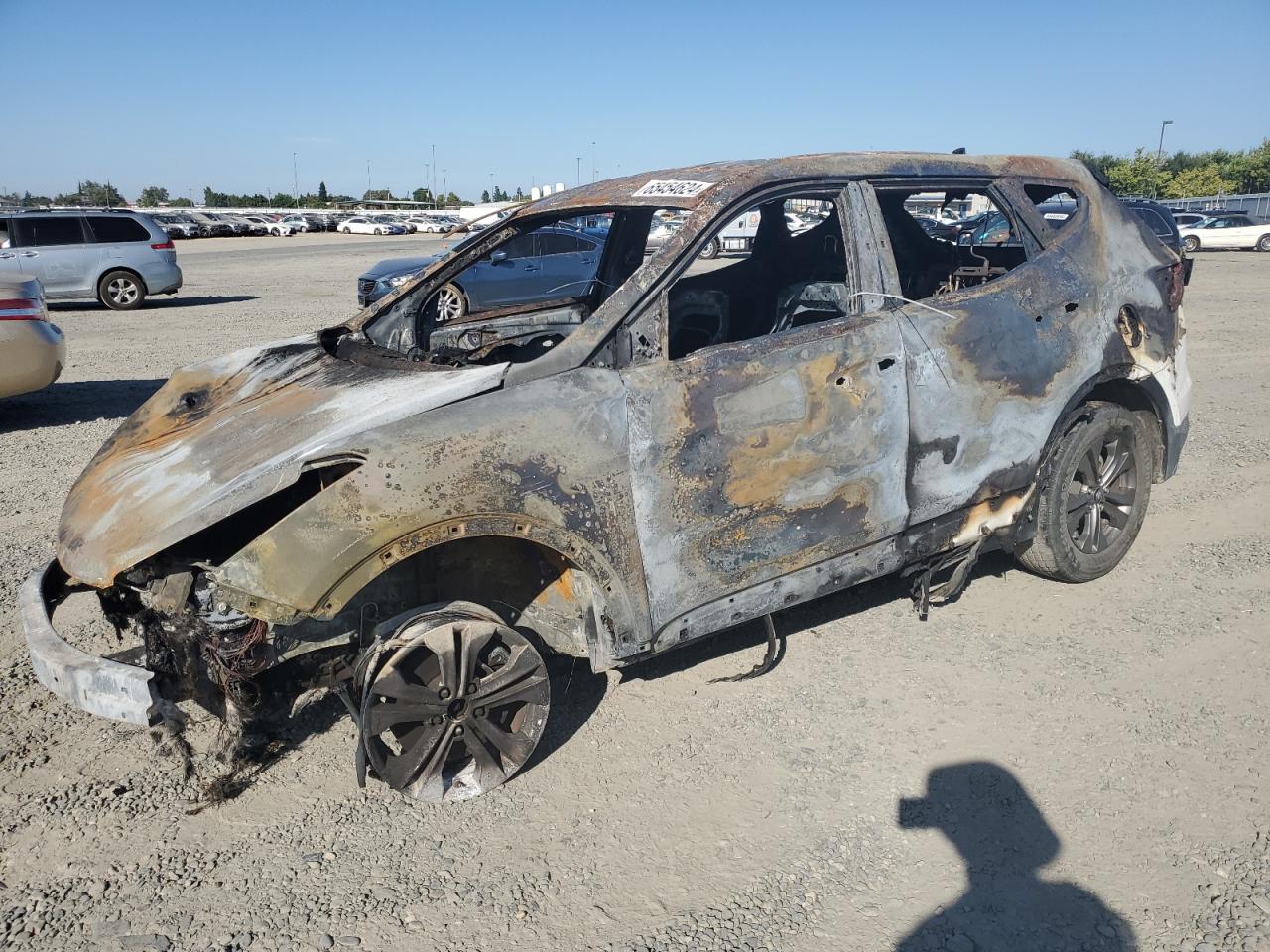 2014 Hyundai Santa Fe Sport zu verkaufen in Sacramento, CA - Burn