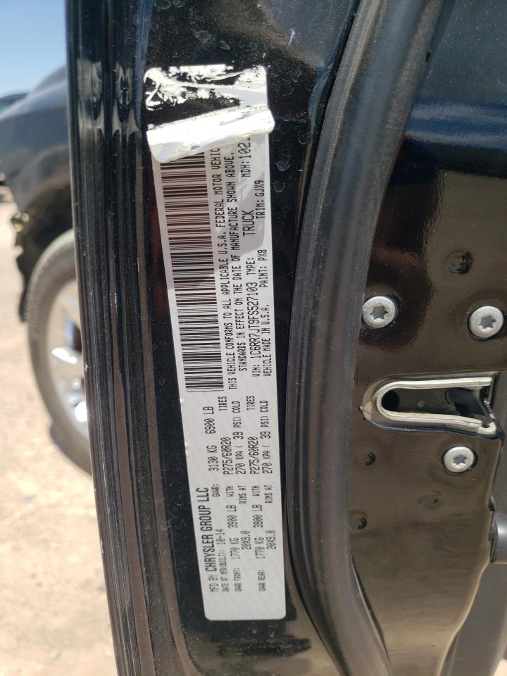 2015 Ram 1500 Laramie VIN: 1C6RR7JT9FS527103 Lot: 61217464