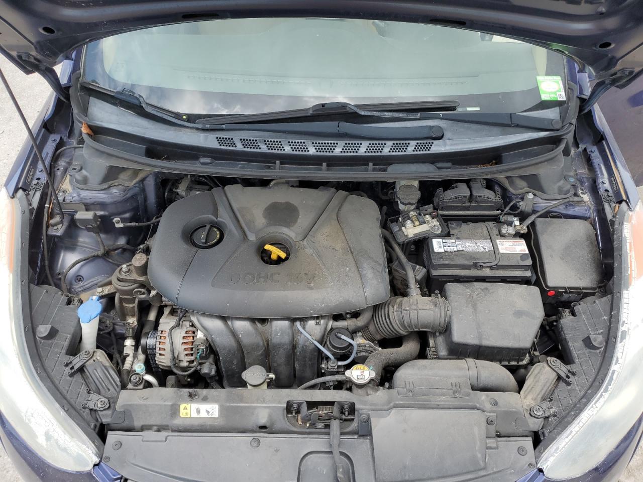 2013 Hyundai Elantra Gls VIN: 5NPDH4AE7DH342890 Lot: 64137694