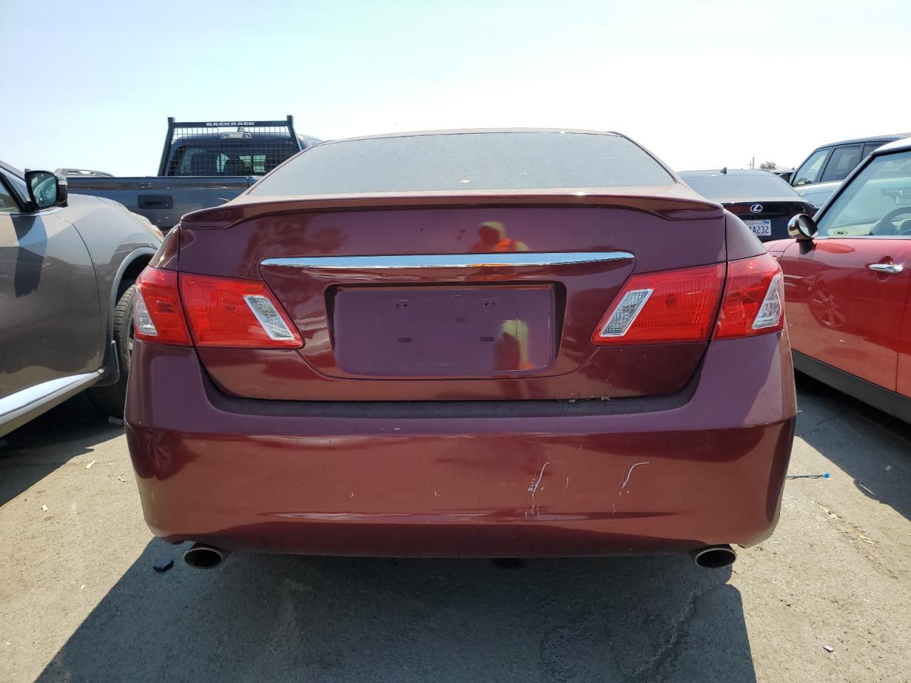 2007 Lexus Es 350 VIN: JTHBJ46G272128867 Lot: 62656354