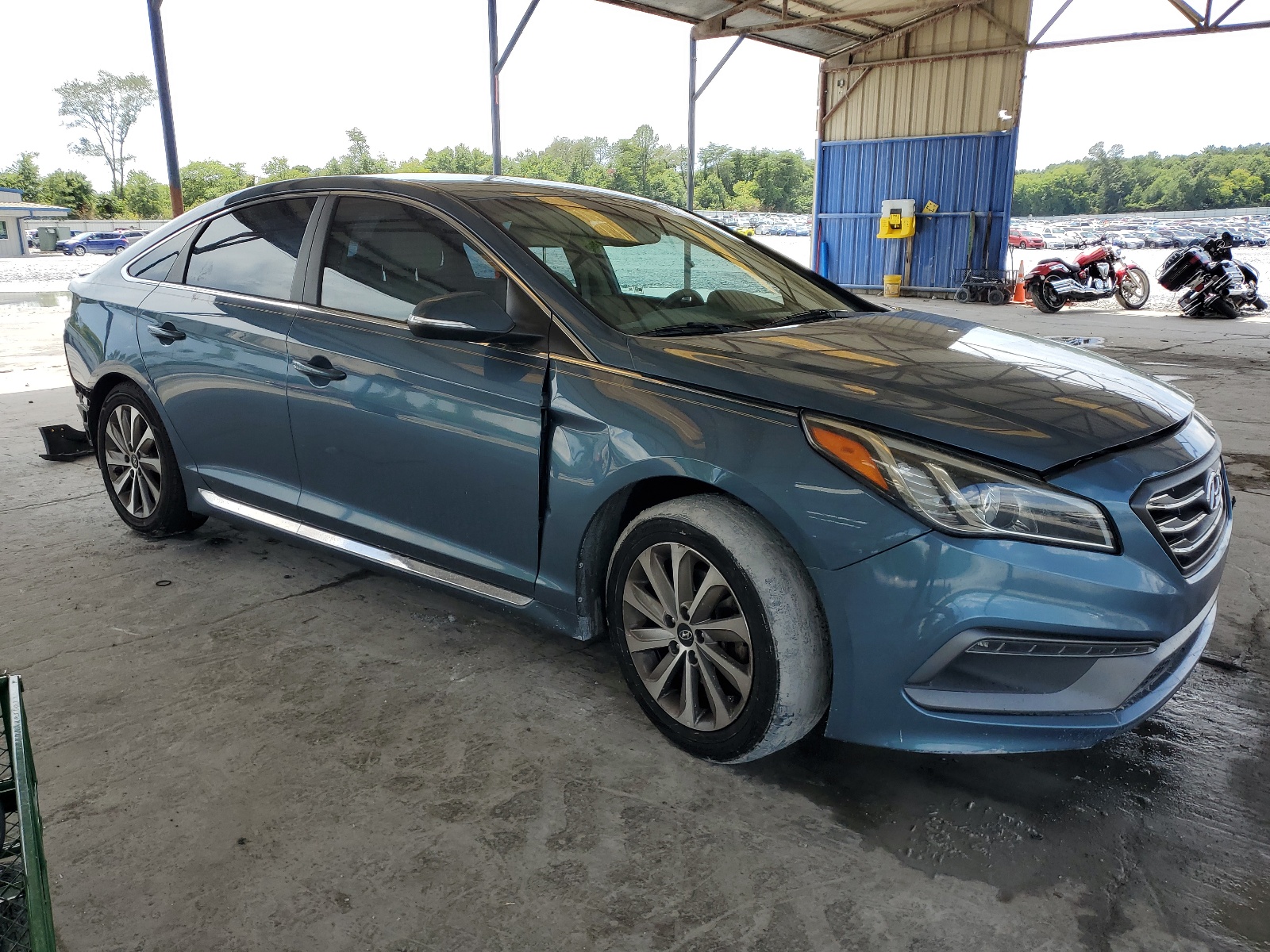 5NPE34AF5HH510219 2017 Hyundai Sonata Sport