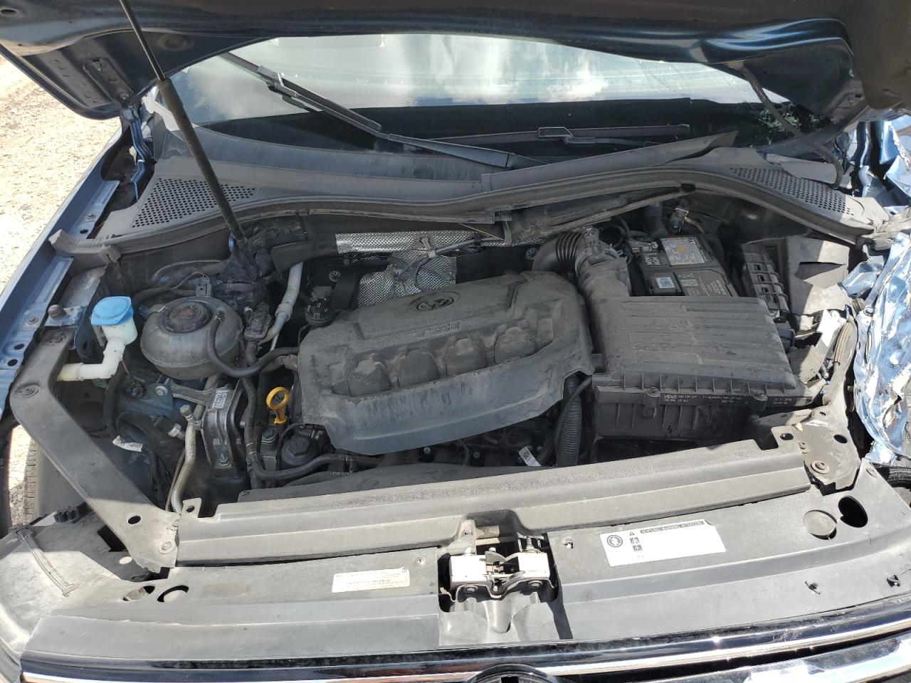 2019 Volkswagen Tiguan Se VIN: 3VV3B7AX2KM057135 Lot: 64305684