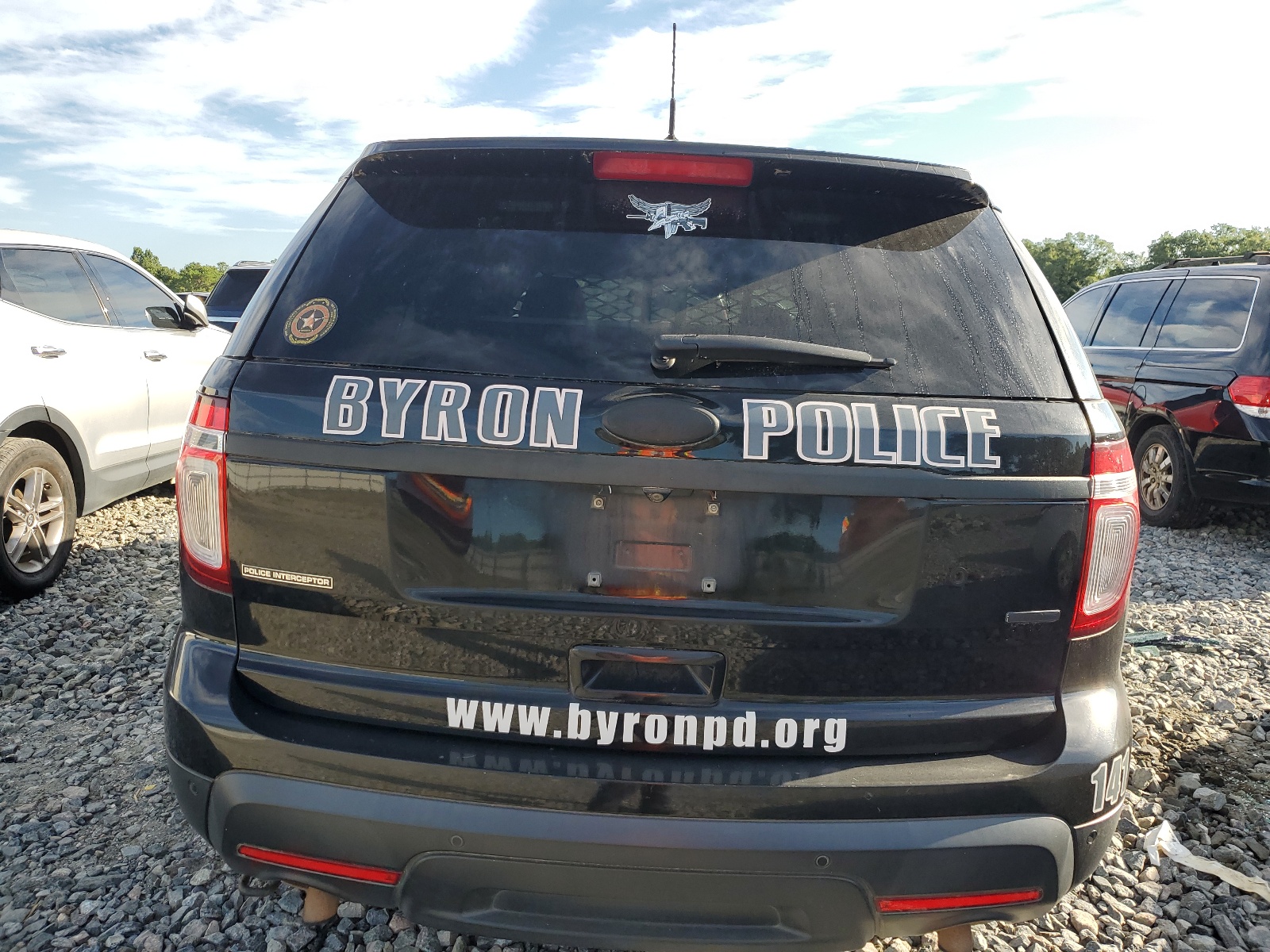 1FM5K8AR3EGA33855 2014 Ford Explorer Police Interceptor