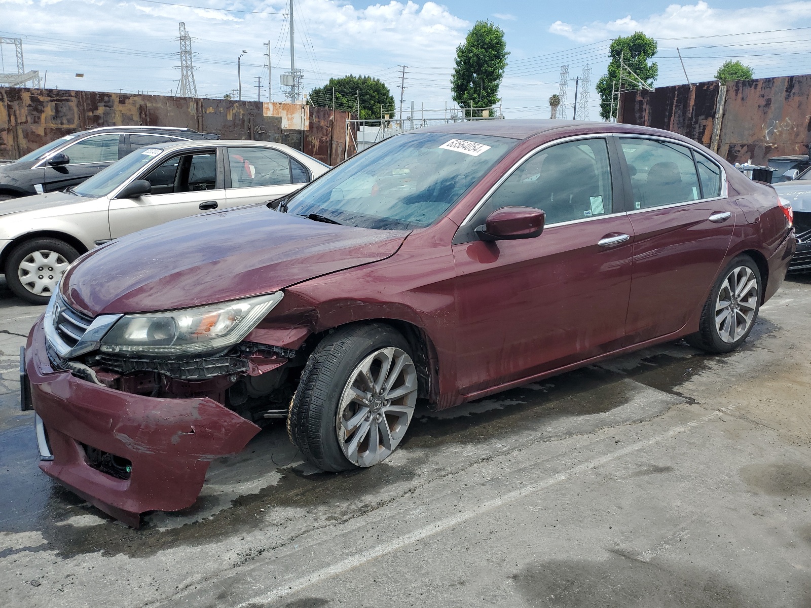 2014 Honda Accord Sport vin: 1HGCR2F5XEA064924